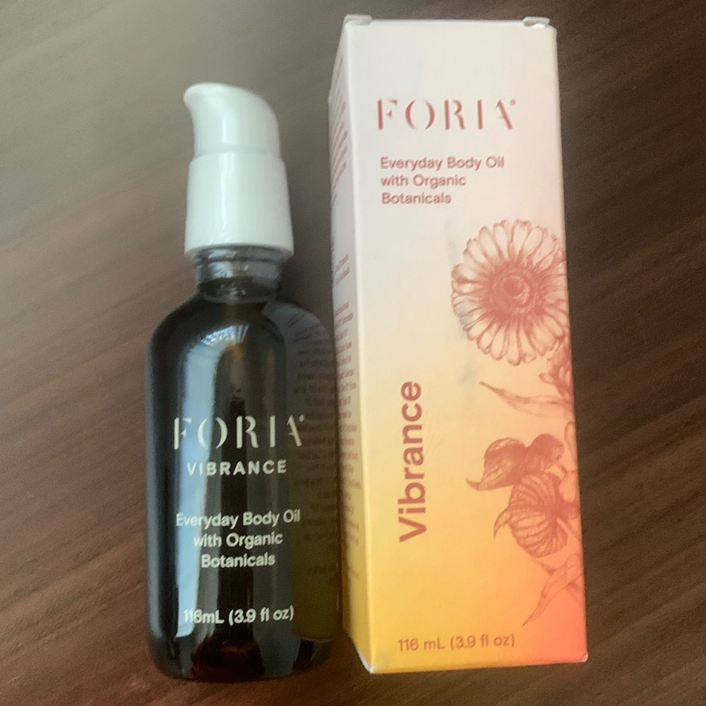 FLORIA VIBRANCE BODY OIL with Organic Botanicals